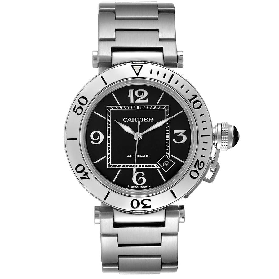 Cartier Pasha Seatimer (Black Dial)