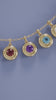 various colors gemstone charms and geemstone pendants