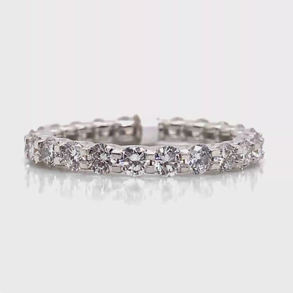 14K WHITE GOLD   1.94 CT TW LAB GROWN DIAMOND   ETERNITY BAND