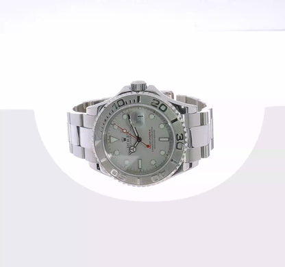 Rolex Yacht-Master 40mm Silver Dial Watch