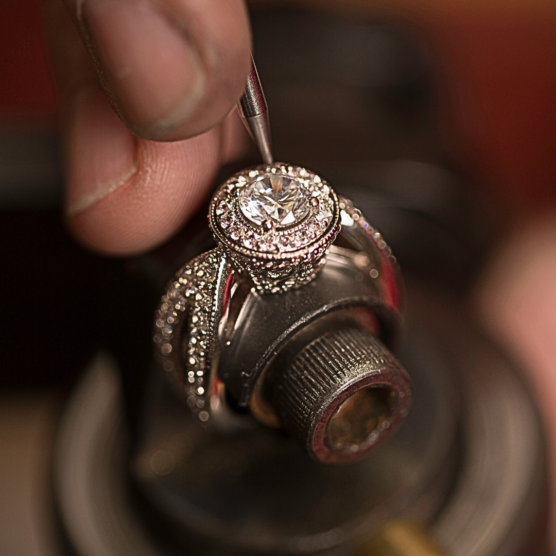 Meticulously detailed Stone Repair & Replacement services ensure impeccable jewelry restoration.