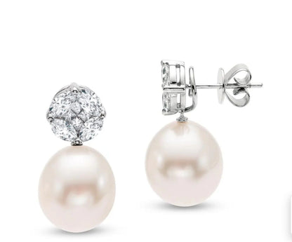 12.7-15MM SOUTH SEA DROP PEARL 1.60CTW