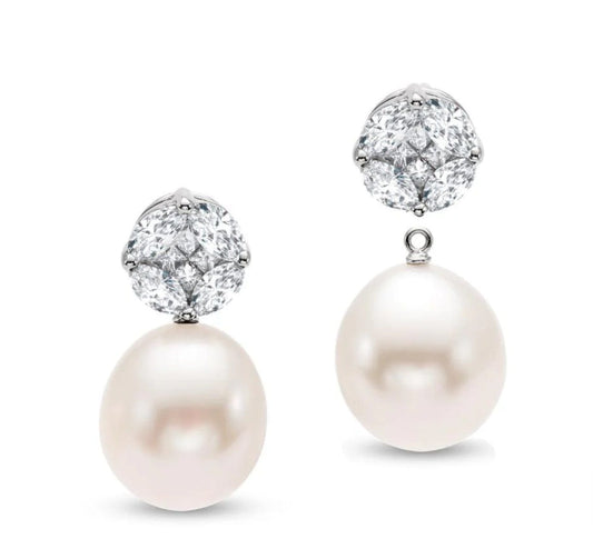 12.7-15MM SOUTH SEA DROP PEARL 1.60CTW